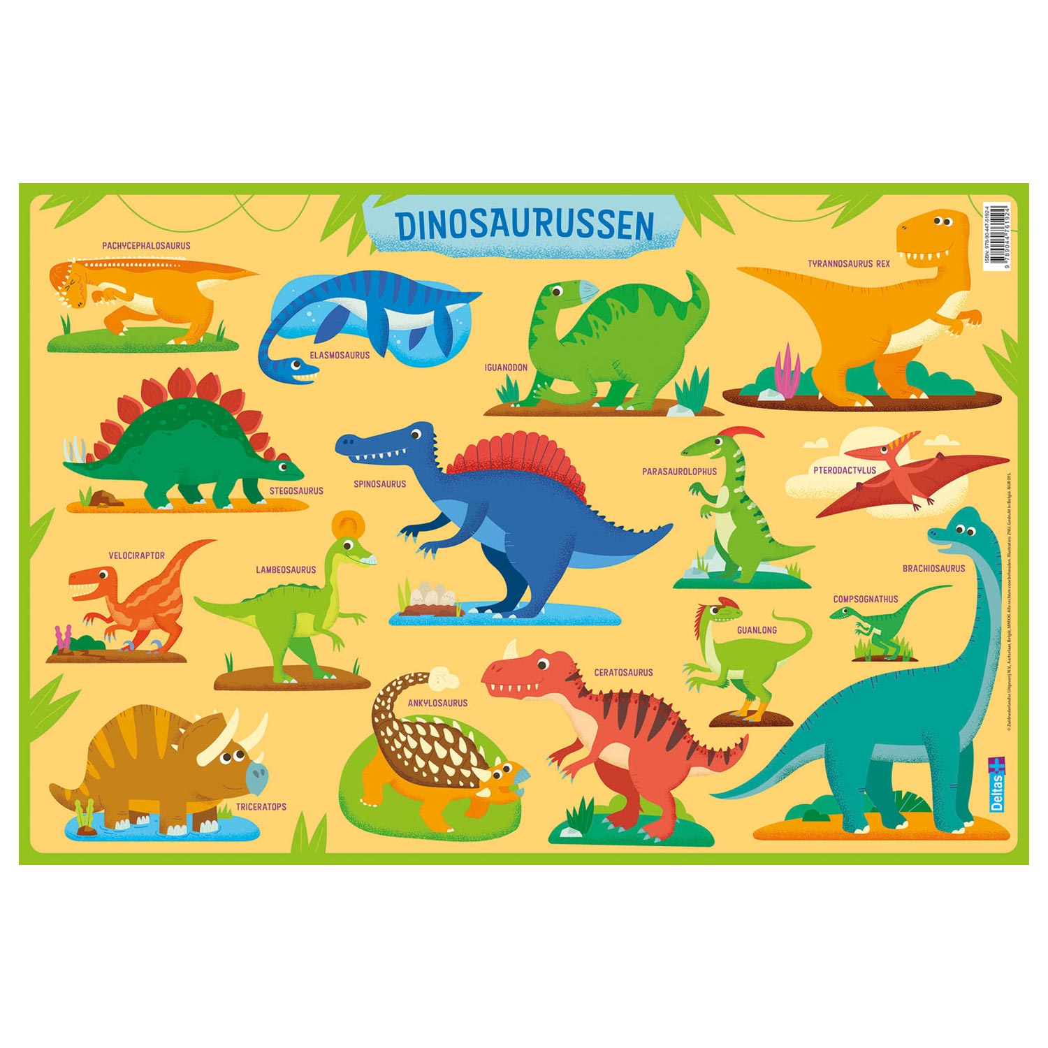 Lerndeckchen Vorschule - Dinosaurier