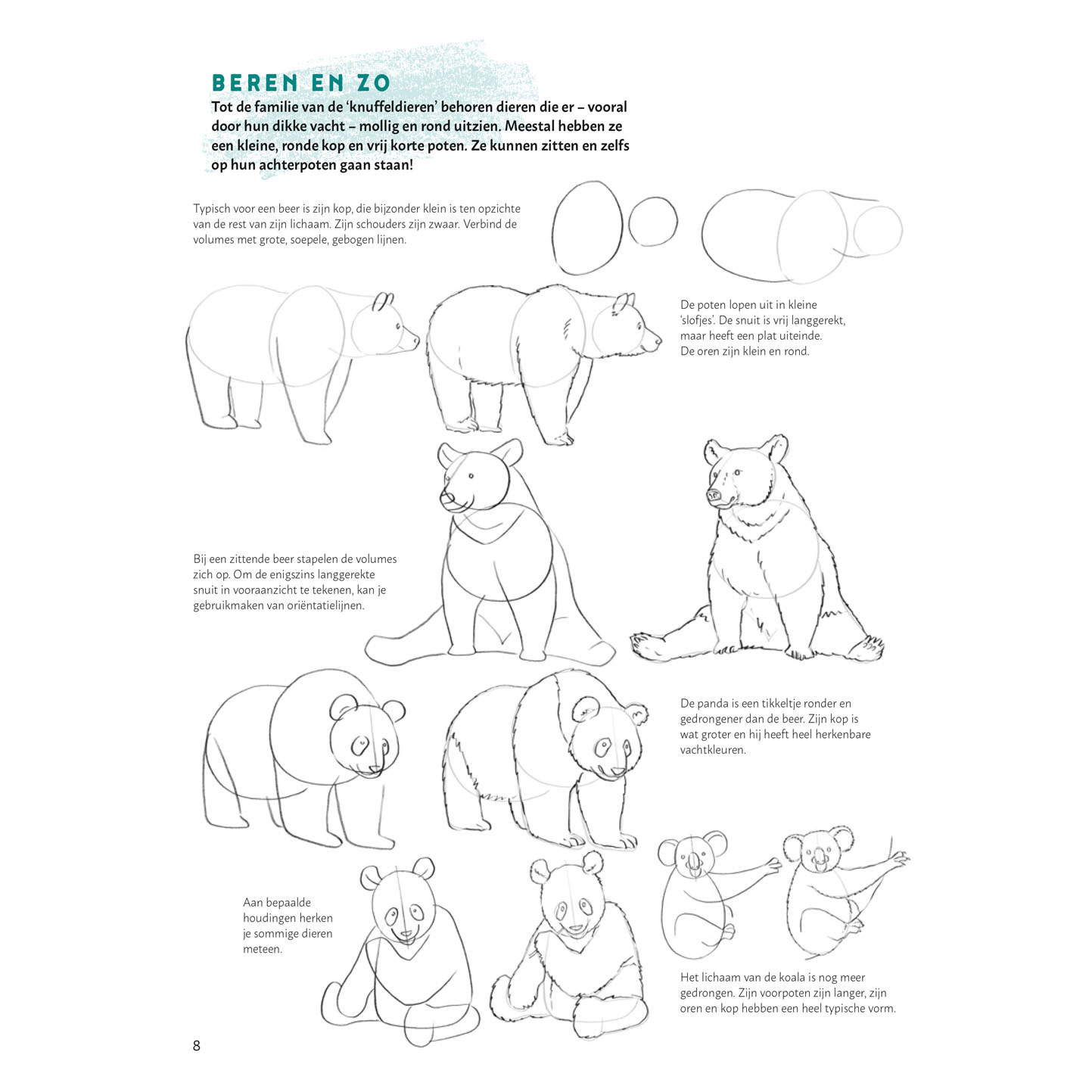 Apprenez à dessiner des animaux étape par étape
