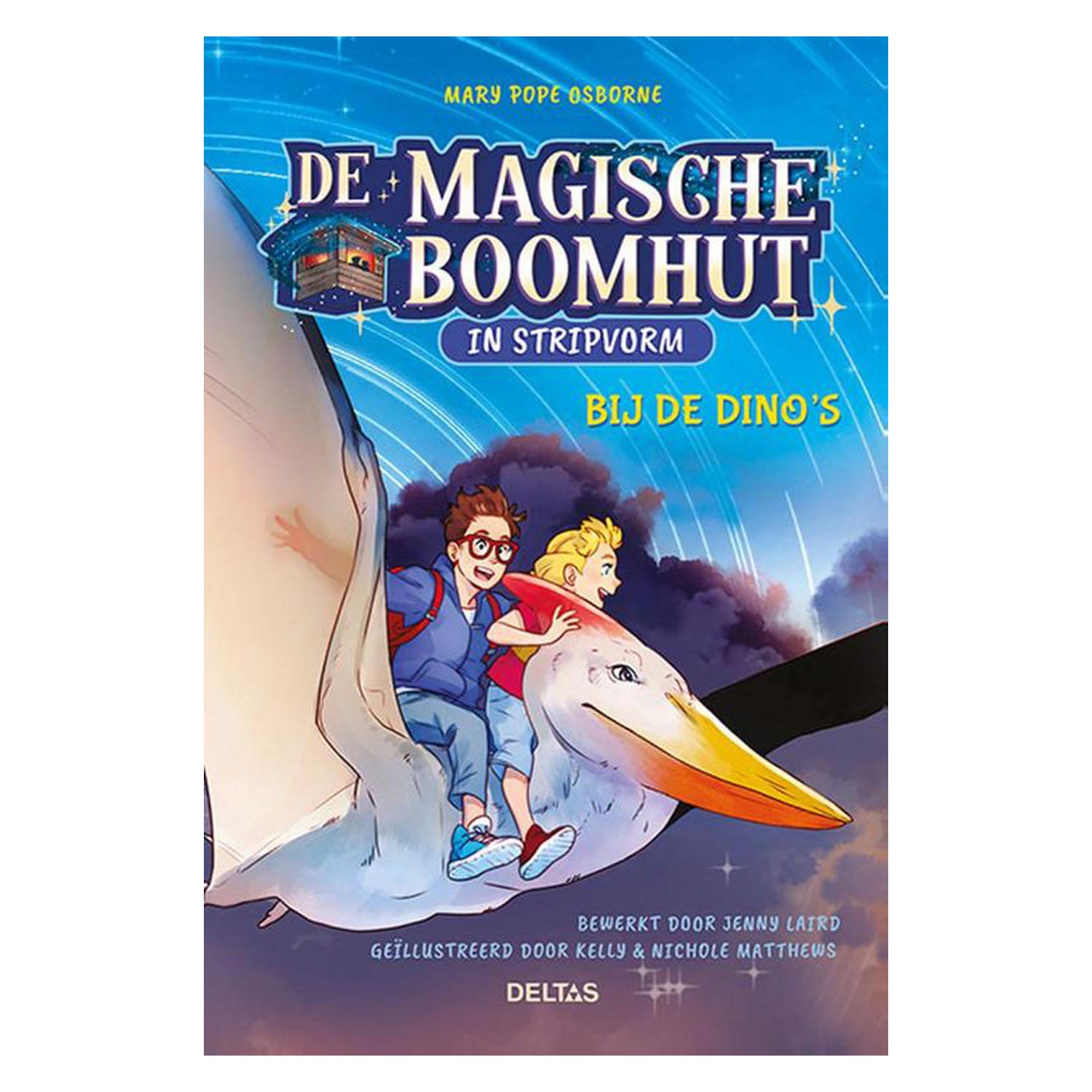 De Magische Boomhut Stripboek - Bij de dino's