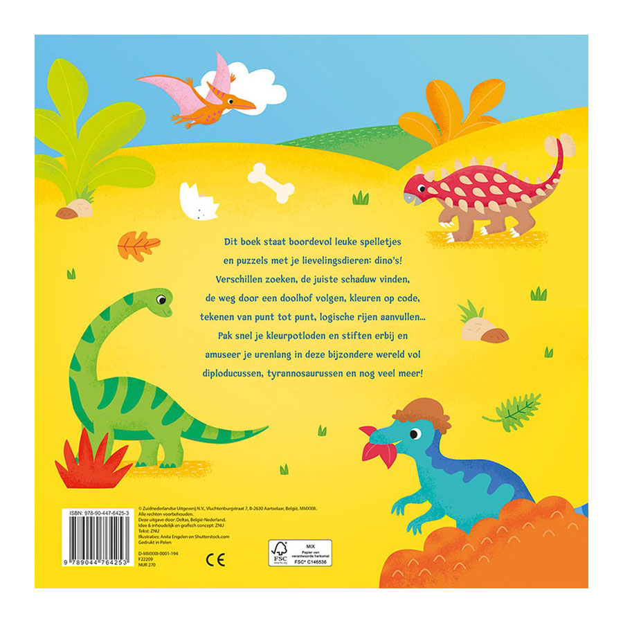 Das süßeste Dino-Spielbuch