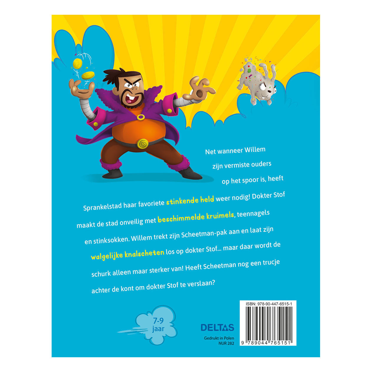 Scheetman Lost het Op! Super-Scheetnado Kinderboek