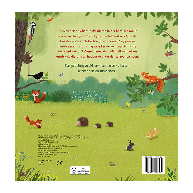 Mein erstes Suchbuch – Tiere im Wald