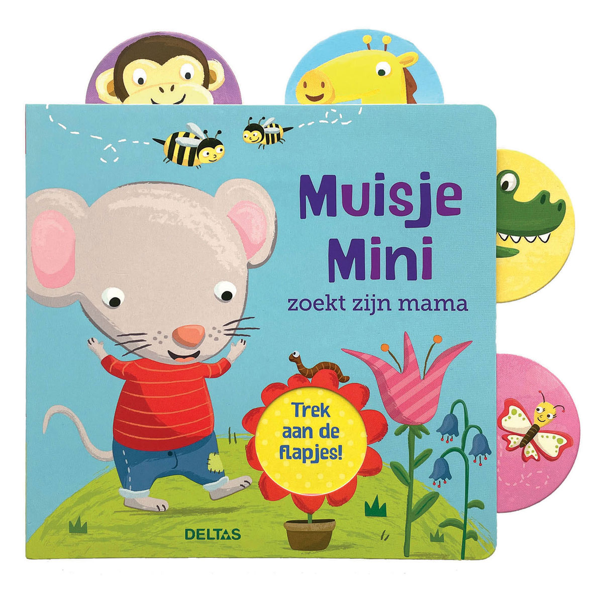 Mini-Maus sucht das Brettbuch „Seine Mama“.