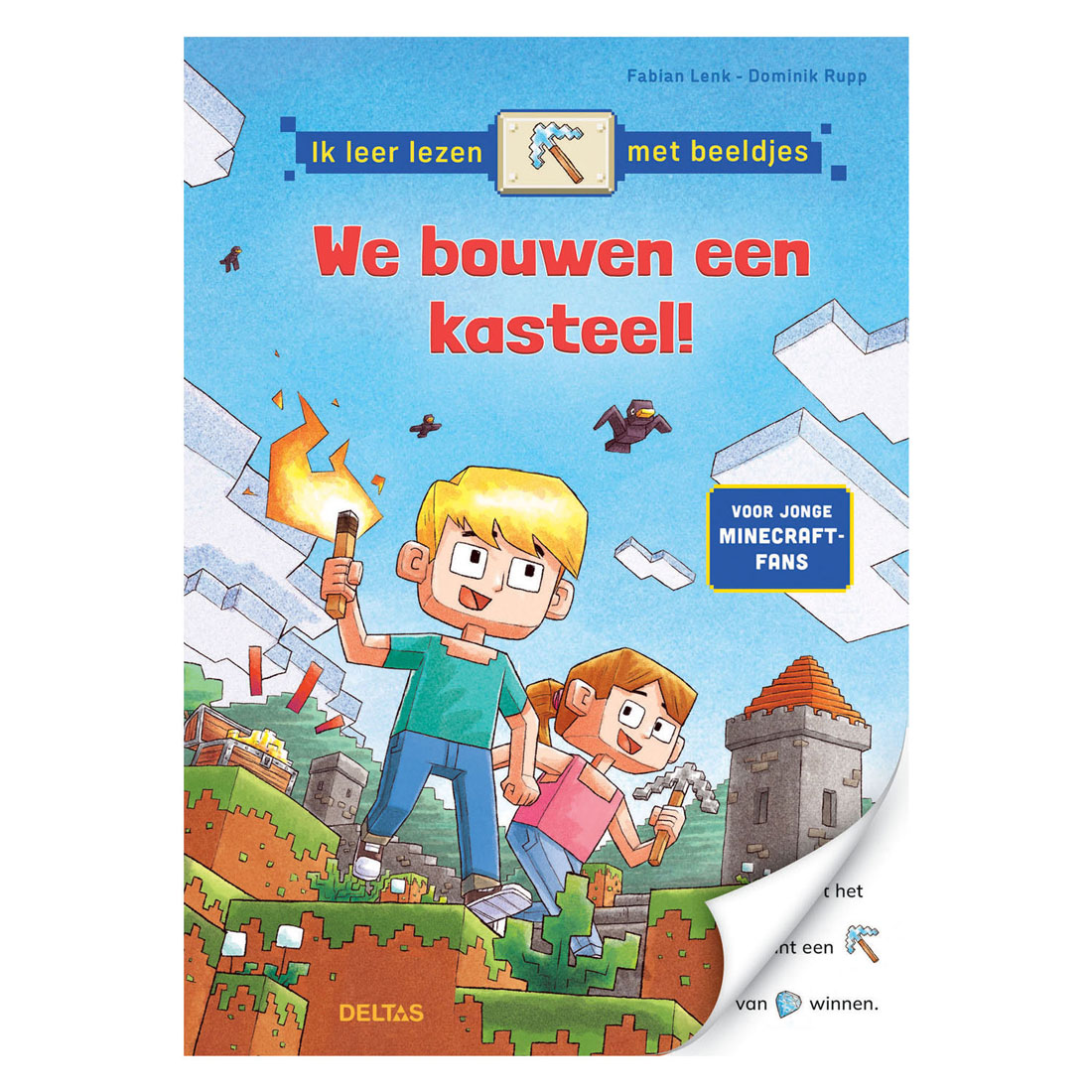 We bouwen een kasteel! - Ik leer lezen met beeldjes