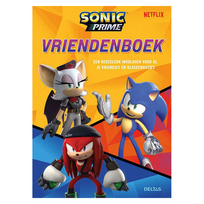 Sonic Prime Friends-Buch