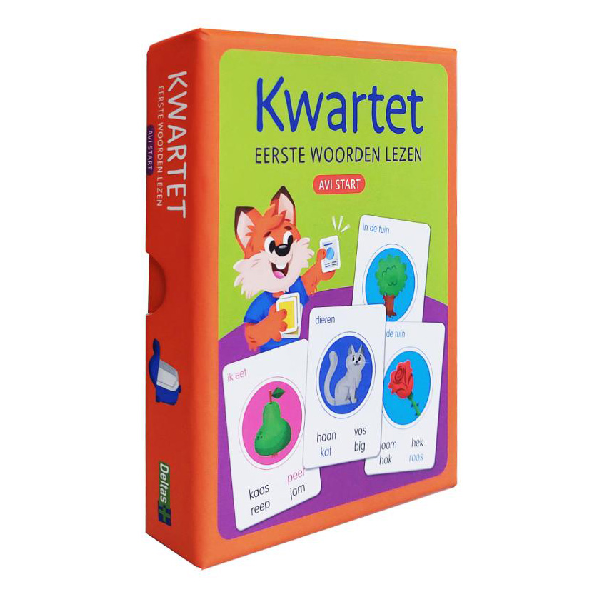 Kwartet - Eerste woorden lezen (AVI START)