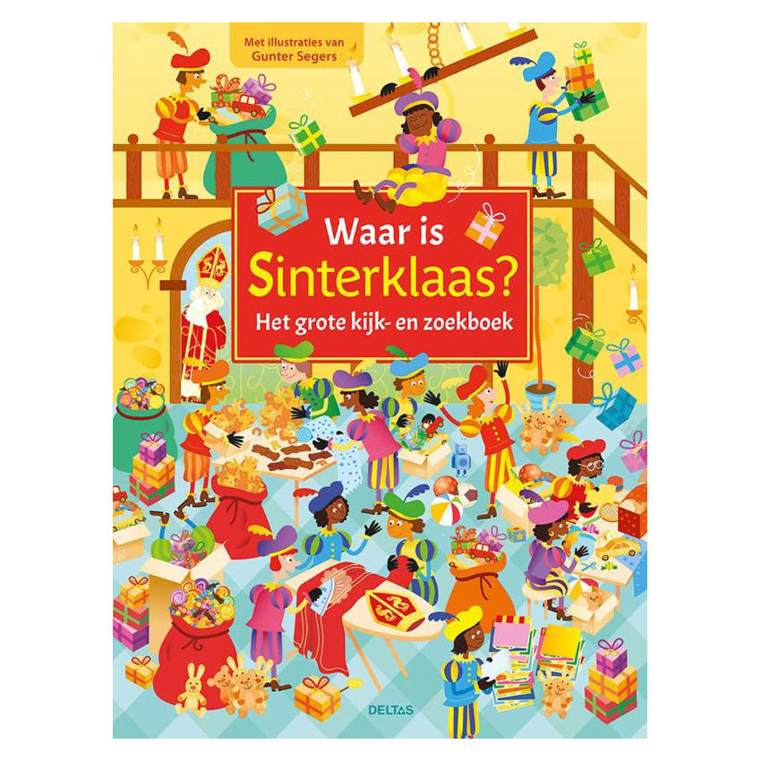 Wo liegt Sinterklaas? Das große Such- und Suchbuch