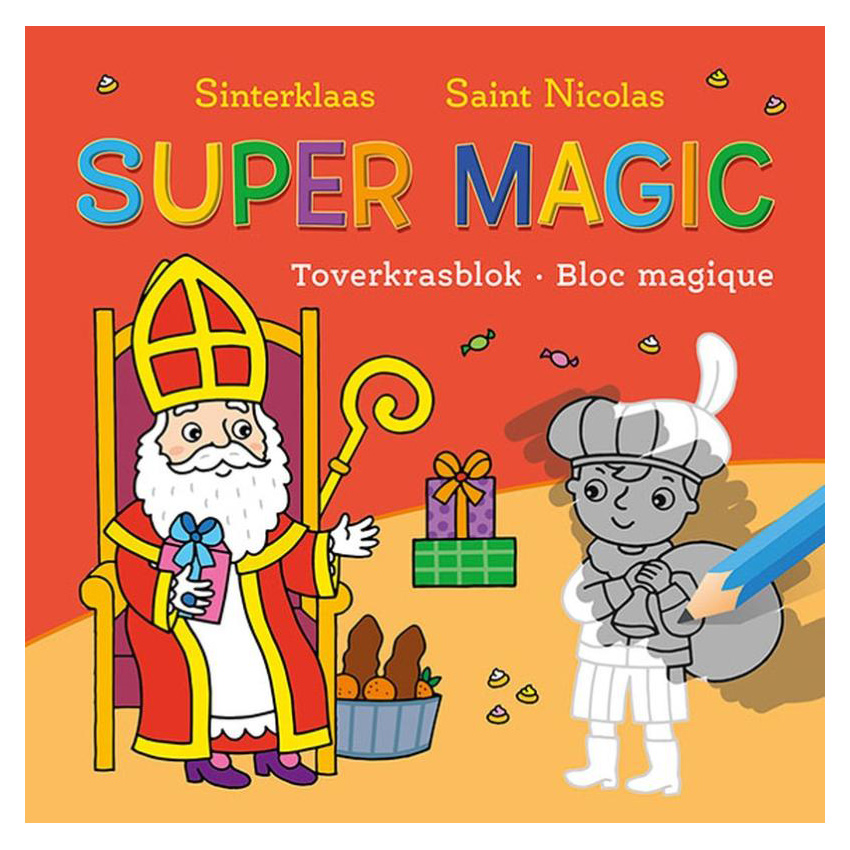 Sinterklaas Super Magic Toverkrasblok