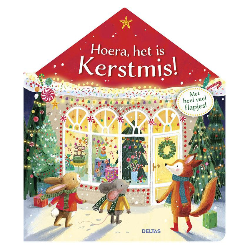 Hoera, het is Kerstmis! Kartonboek