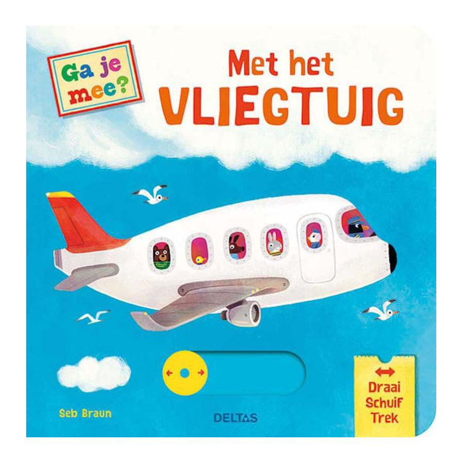 Ga je mee? Met het vliegtuig Kartonboek