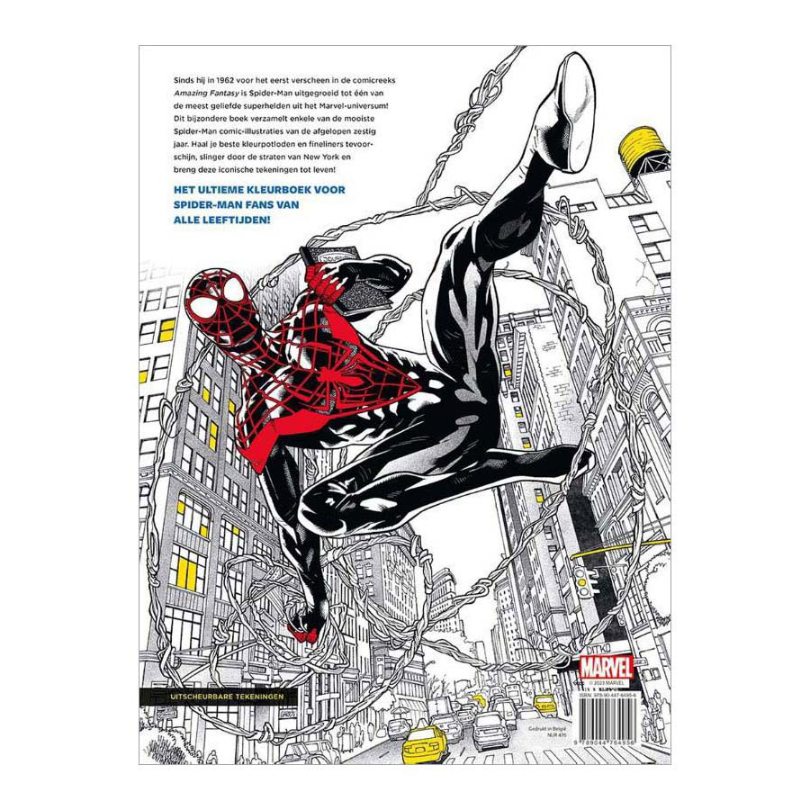 Marvel Spider-Man het ultieme kleurboek