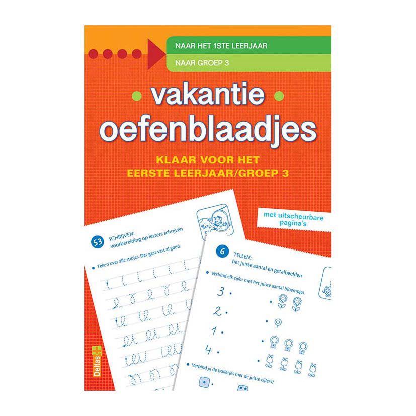 Vakantie oefenblaadjes - Klaar voor het eerste leerjaar