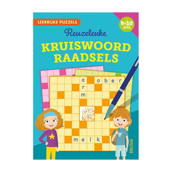 Puzzles éducatifs - Mots croisés super amusants 9-10 ans