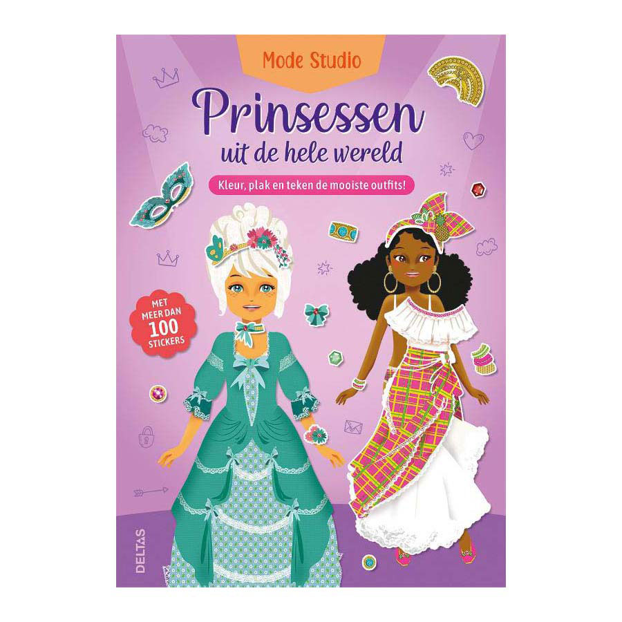 Mode studio - Prinsessen uit de hele wereld