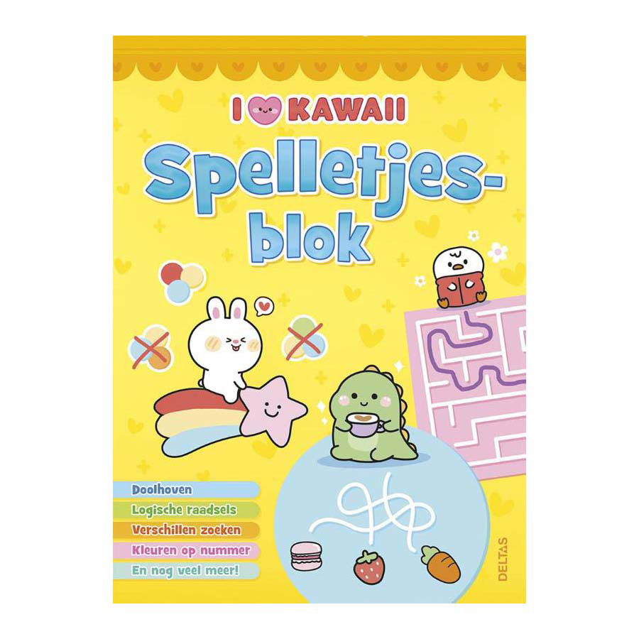 I Love Kawaii Spelletjesblok