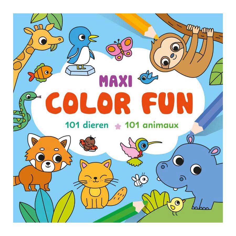 Maxi Color Fun 101 Animaux