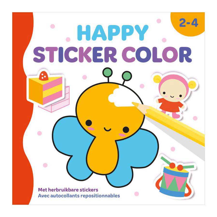 Autocollants Happy Color - 2-4 ans