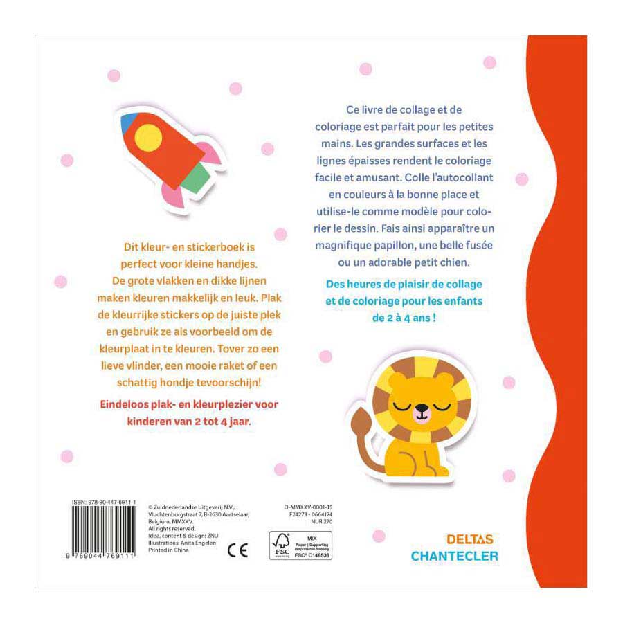 Autocollants Happy Color - 2-4 ans