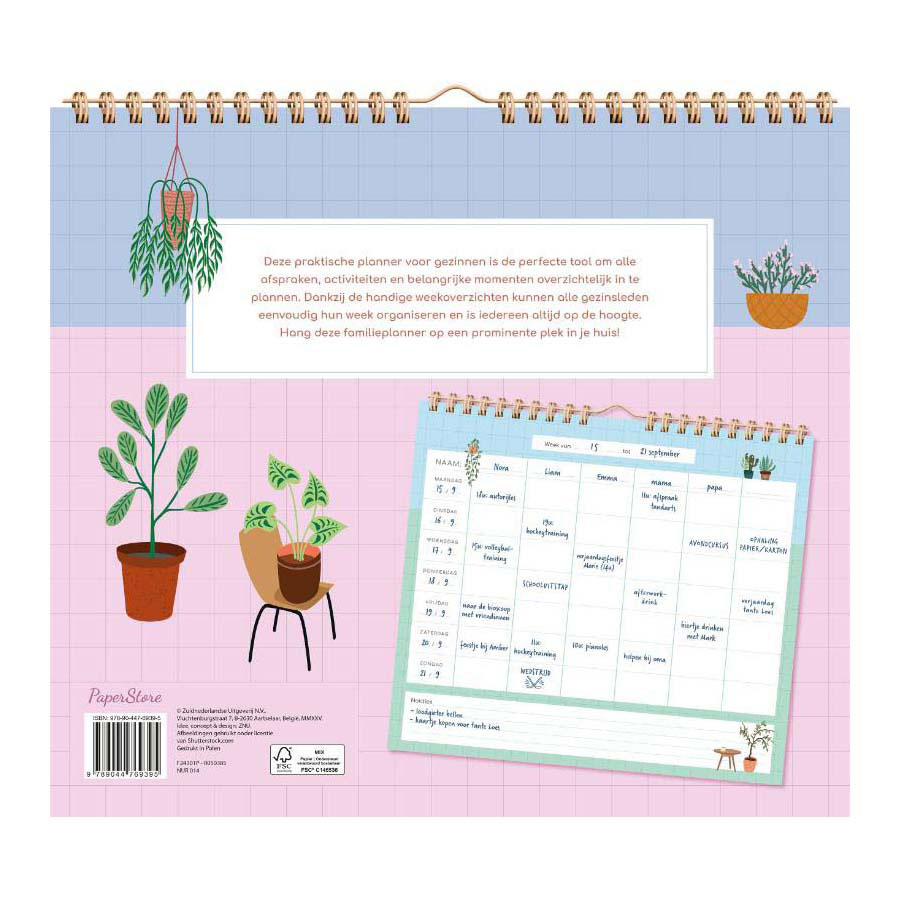 Familieplanner - Huisplanten