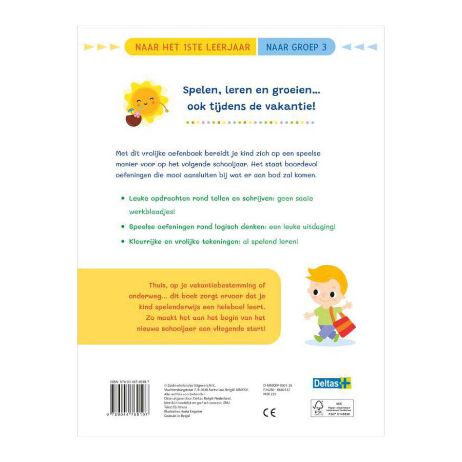Exercices de comptage et d'écriture amusants pendant les vacances - Groupe 3