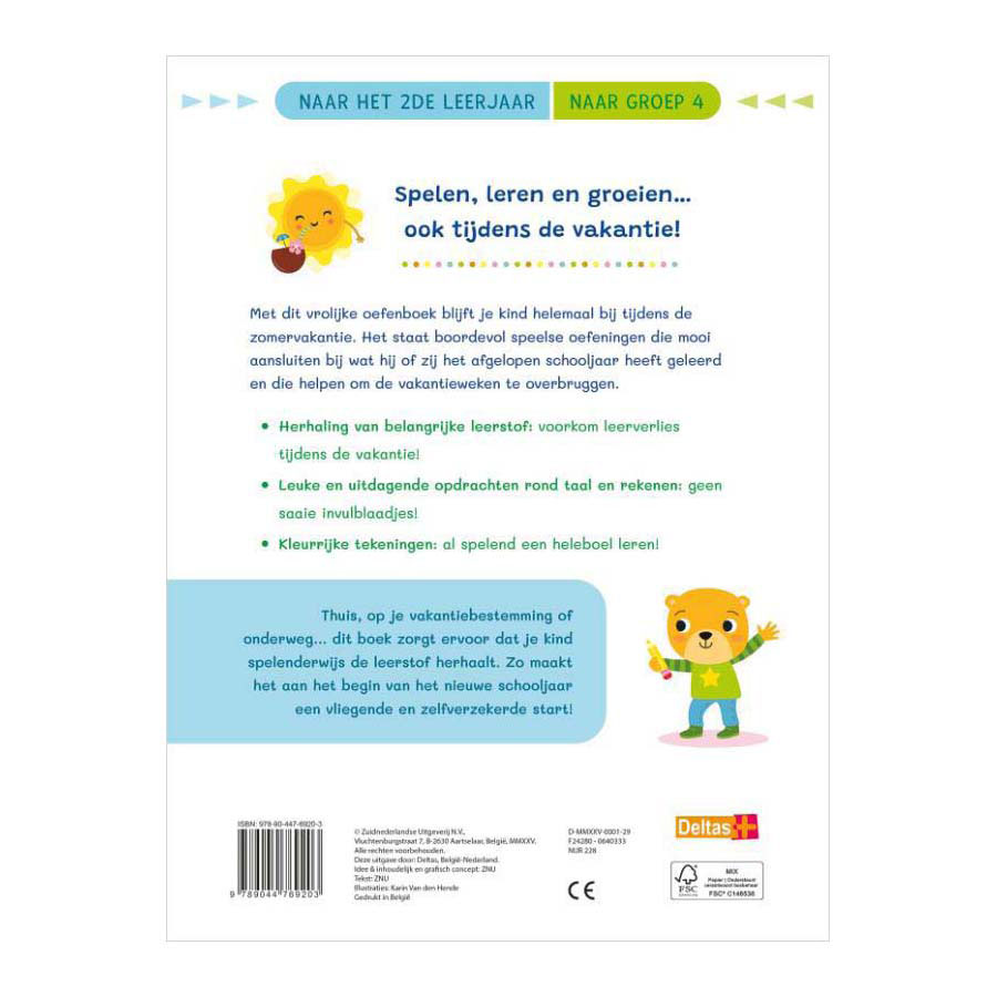 Exercices de comptage et d'écriture amusants pendant les vacances - Groupe 4