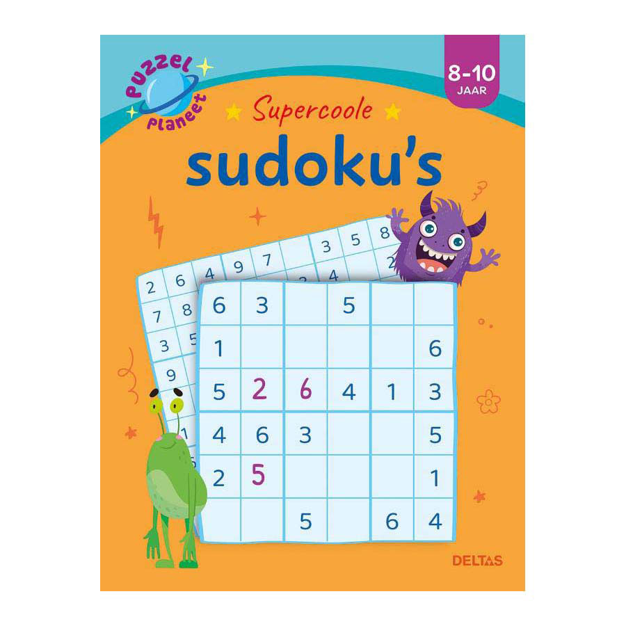 Puzzle Planet - Sudokus super cool 8-10 ans