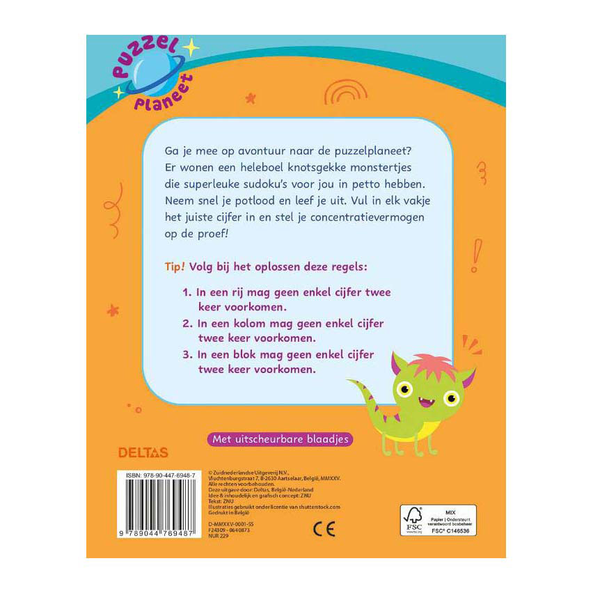 Puzzle Planet - Sudokus super cool 8-10 ans