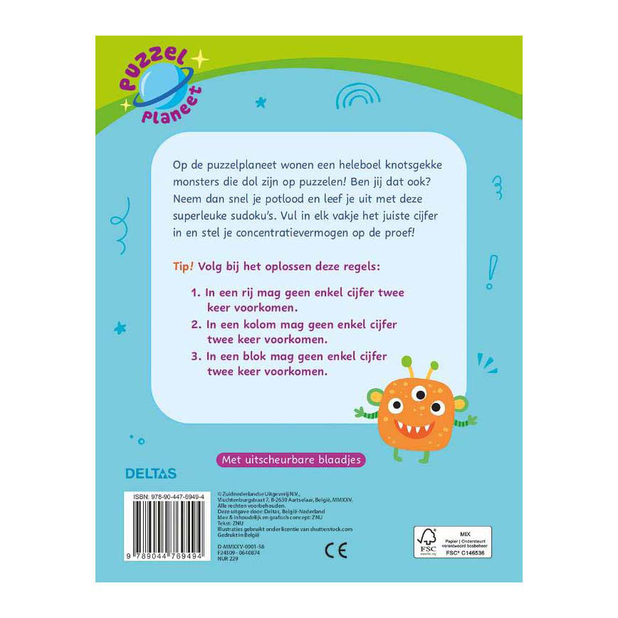Puzzle Planet - Sudokus méga cool 9-11 ans