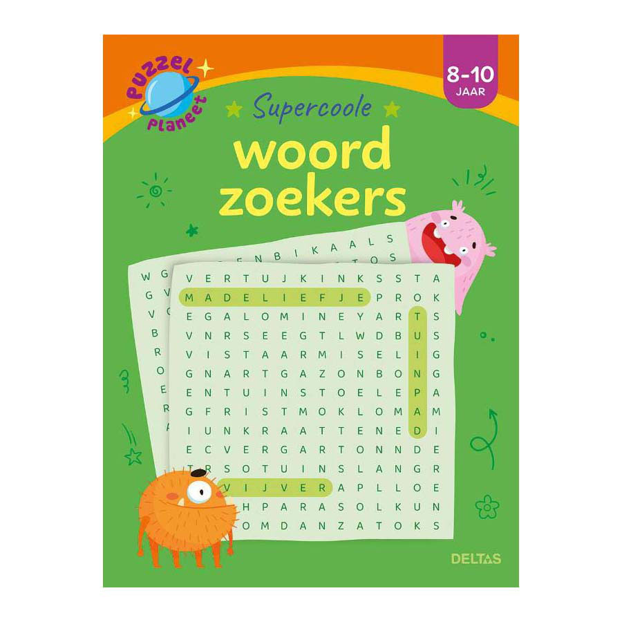 Puzzle Planet - Jeux de recherche de mots super cool pour les 8 à 10 ans