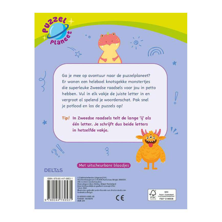 Puzzle Planet - Des énigmes suédoises super amusantes pour les 7-9 ans