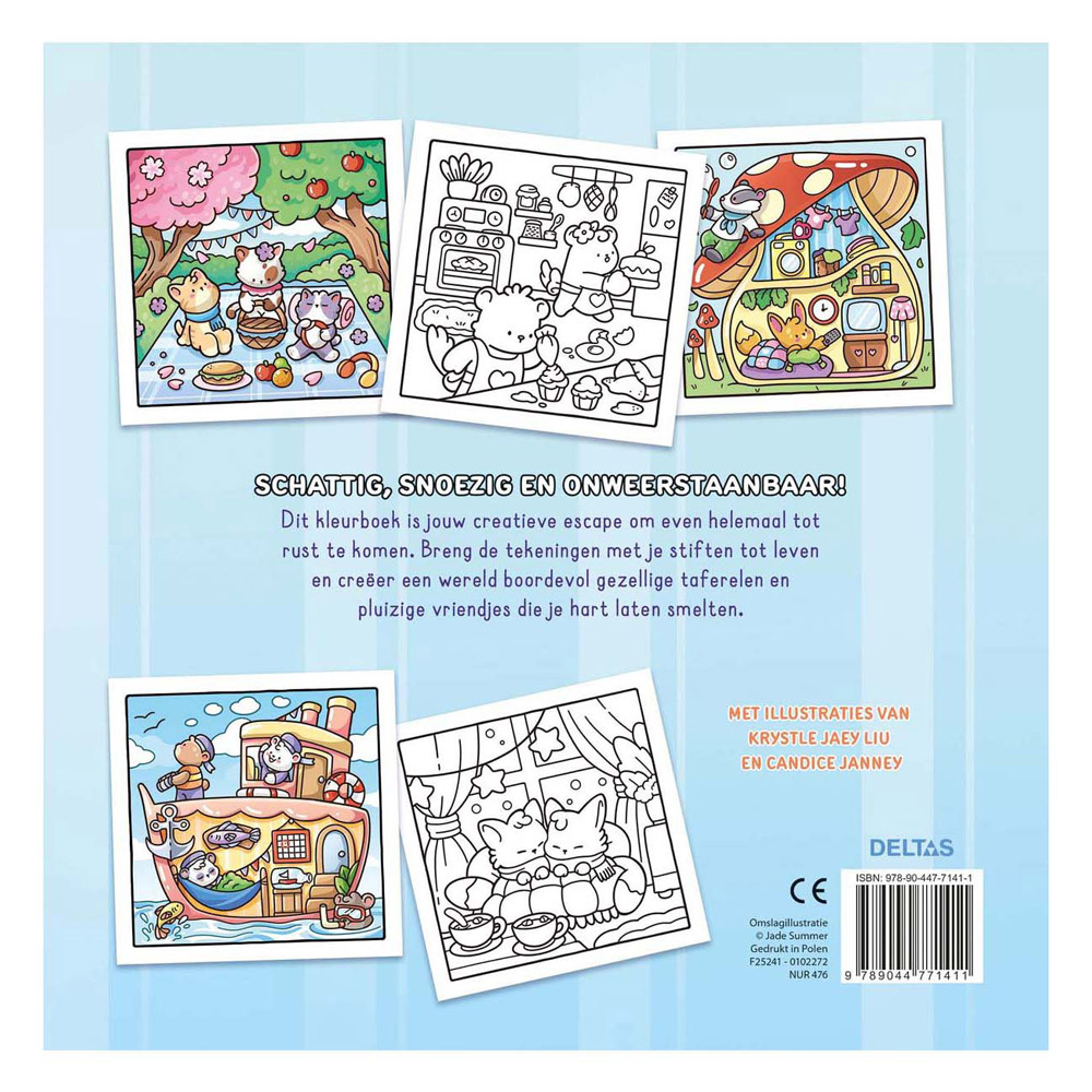 Comfy & Cute - Cozy Kleurboek