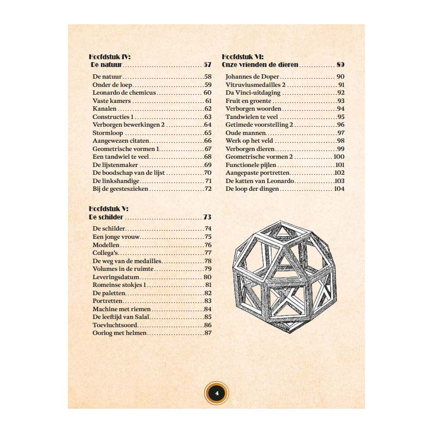 Uitdagende Breinbrekers & Raadsels van Leonardo da Vinci