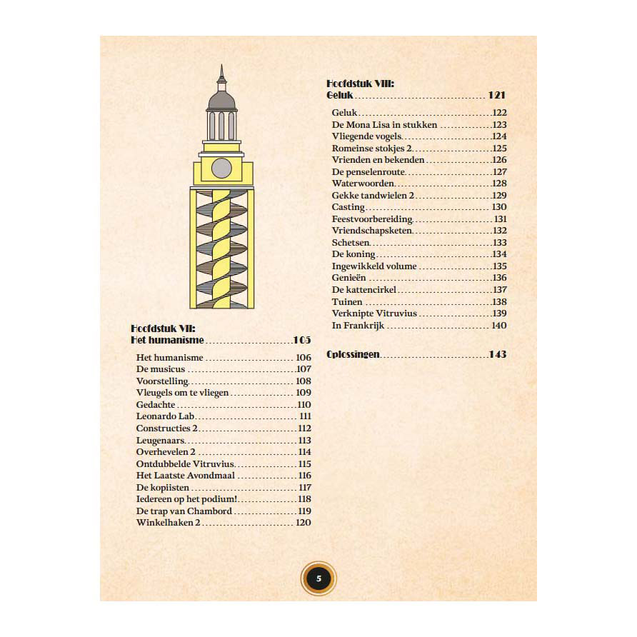 Uitdagende Breinbrekers & Raadsels van Leonardo da Vinci