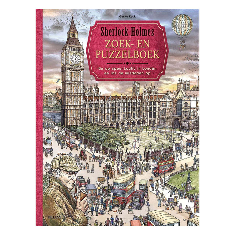 Sherlock Holmes Zoek- en Puzzelboek