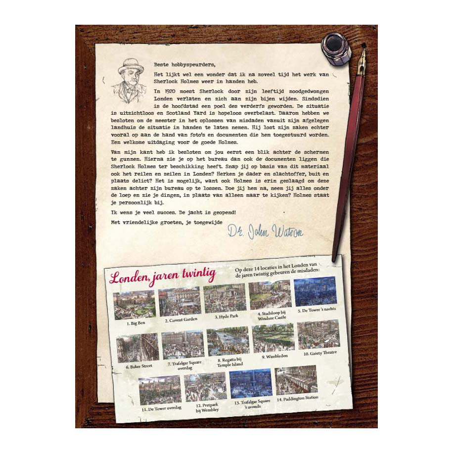 Sherlock Holmes Zoek- en Puzzelboek