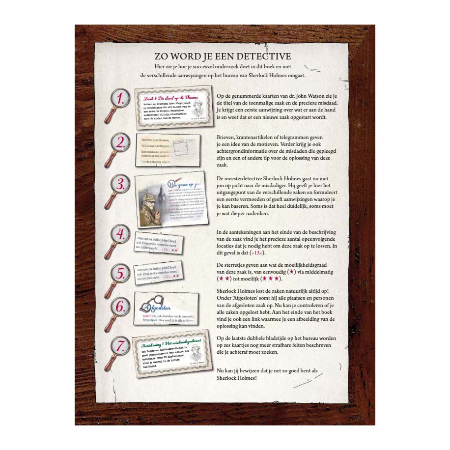 Sherlock Holmes Zoek- en Puzzelboek