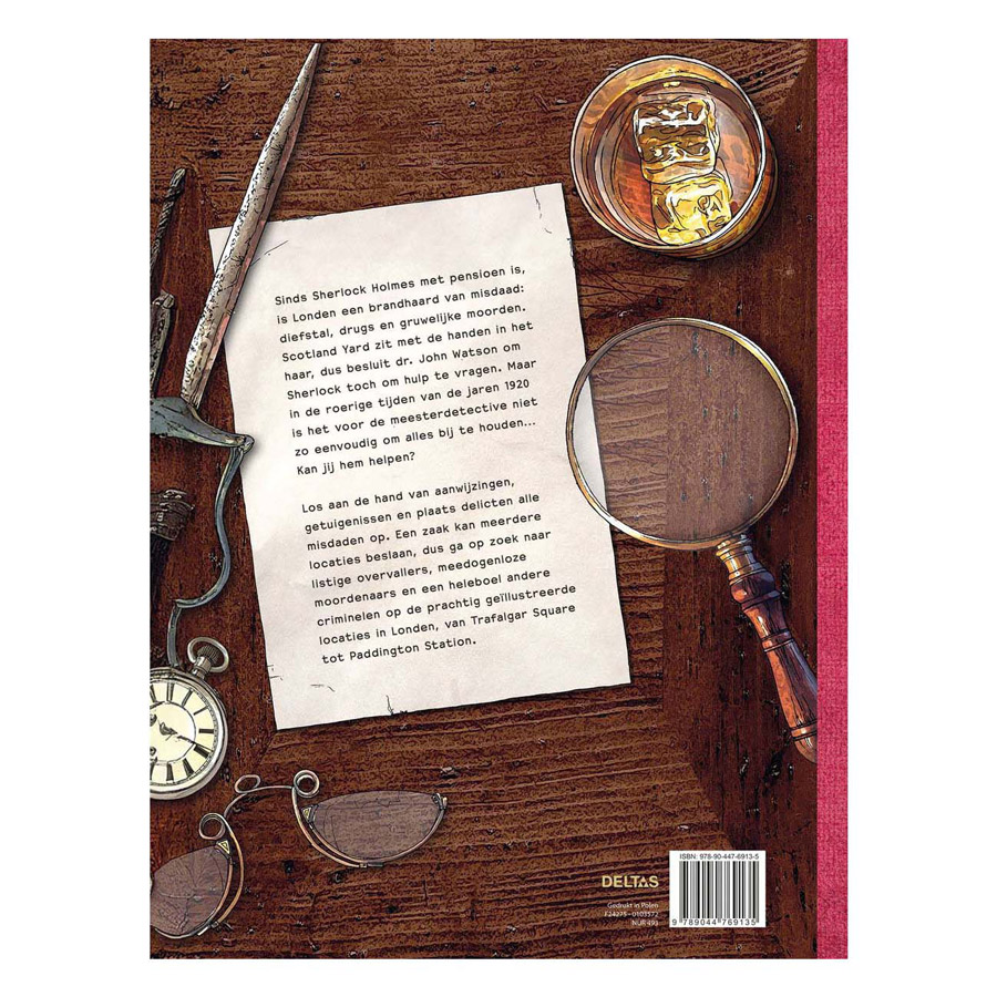 Sherlock Holmes Zoek- en Puzzelboek