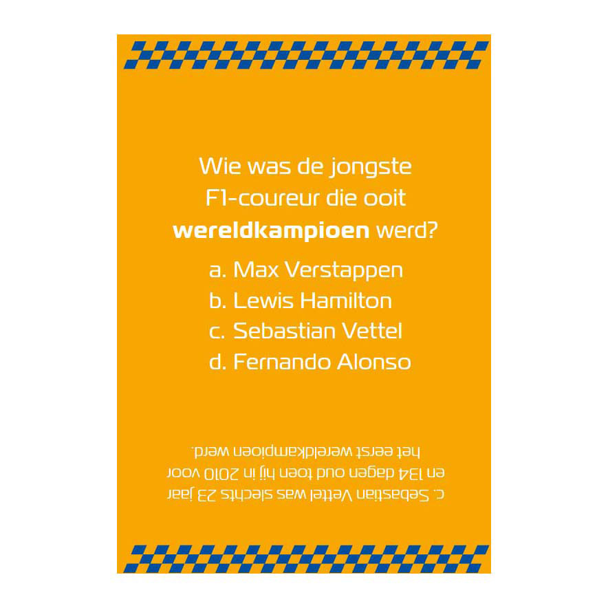 Let's Quiz! - Formule 1