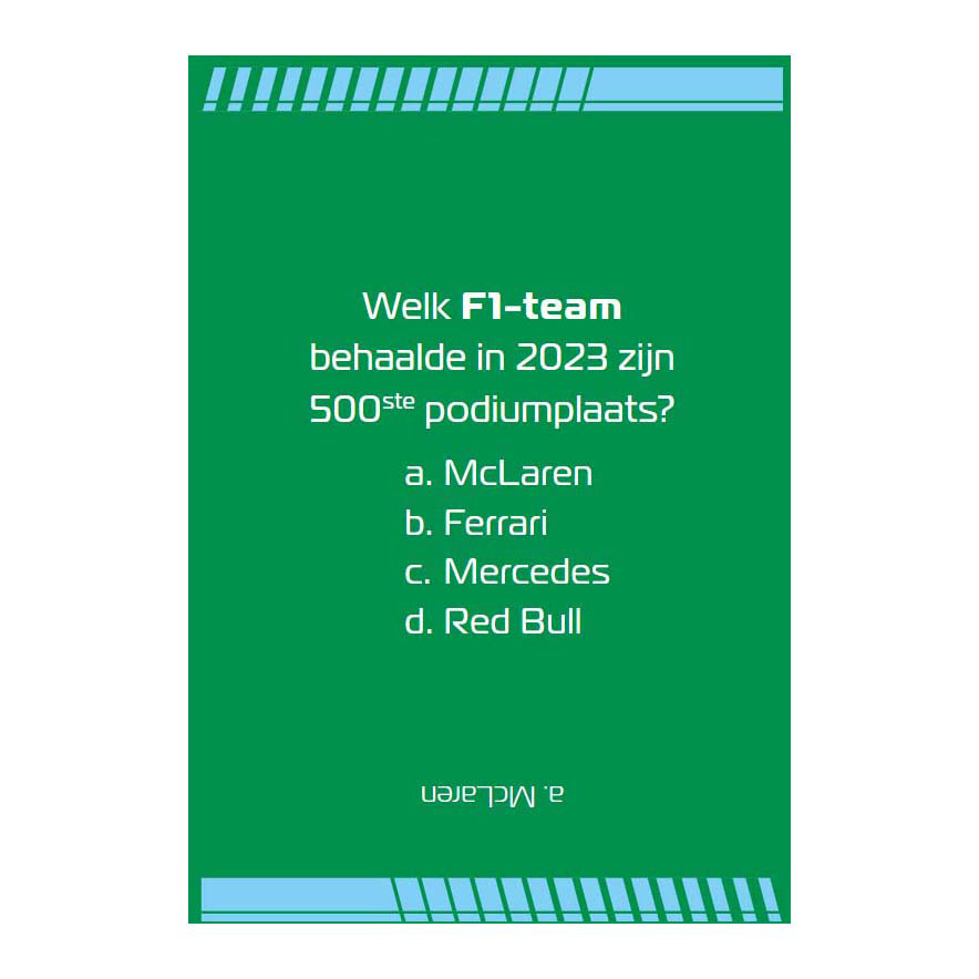 Let's Quiz! - Formule 1