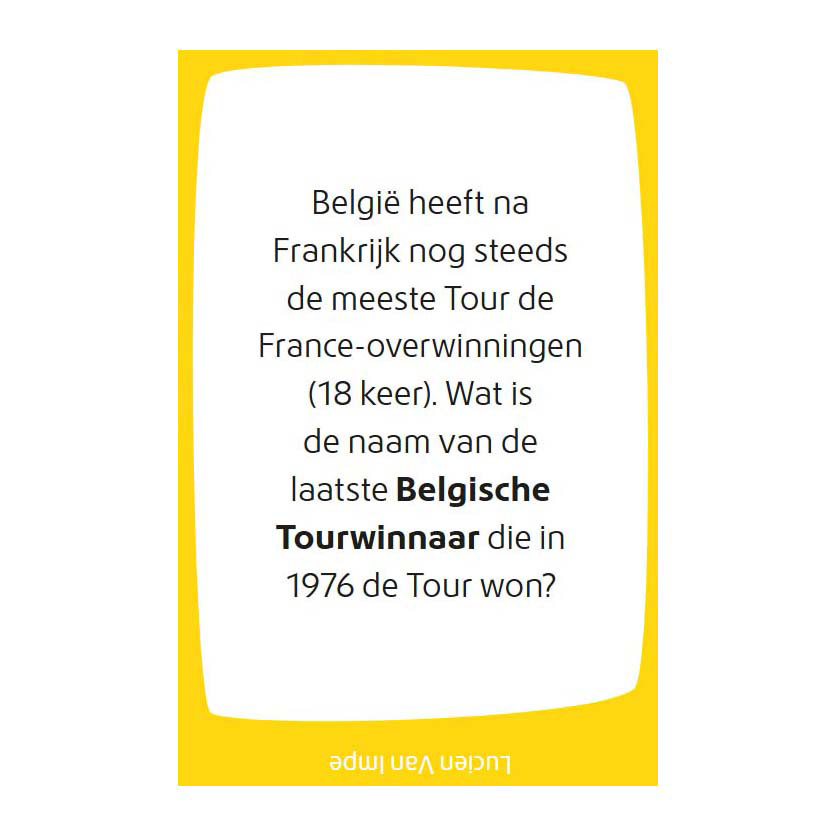 Let's Quiz! - Wielrennen