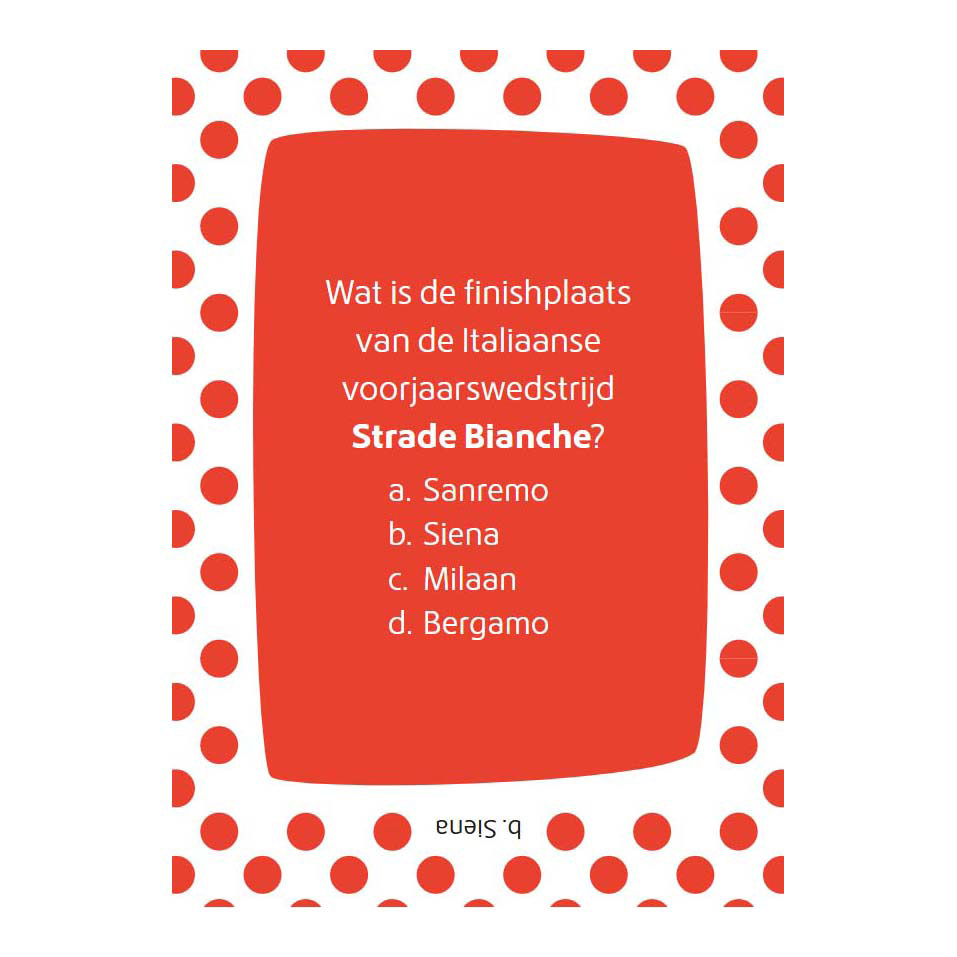 Let's Quiz! - Wielrennen