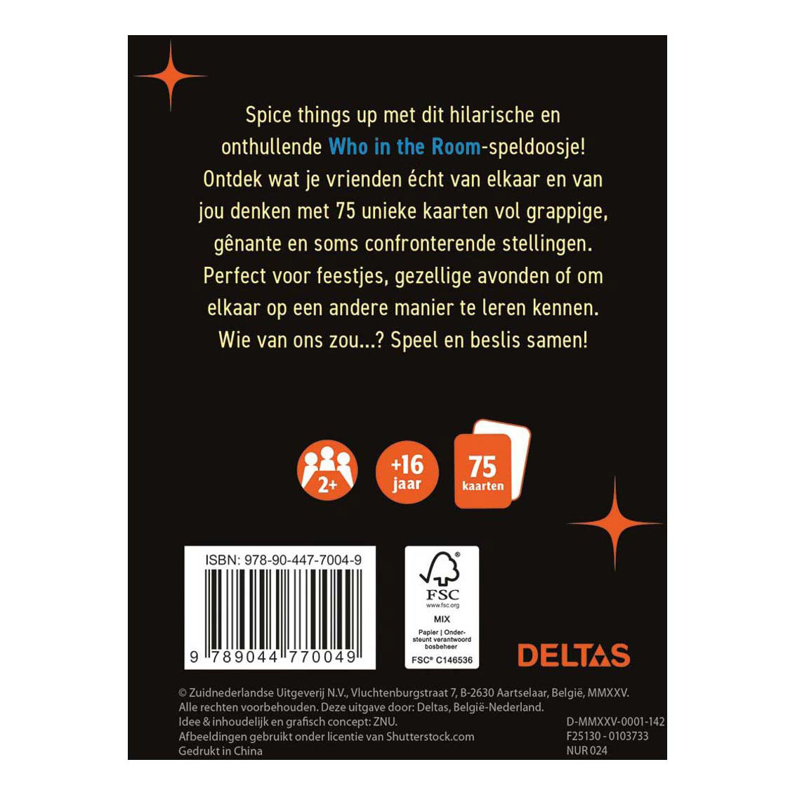 Qui est dans la pièce ? - Jeux de société