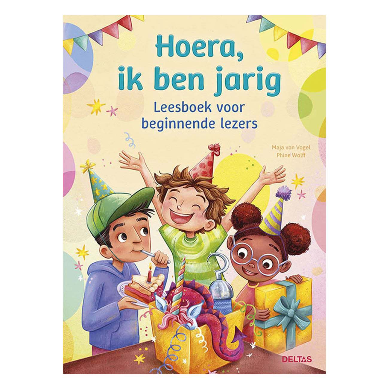 Leesboek Voor Beginnende Lezers - Hoera, ik ben Jarig