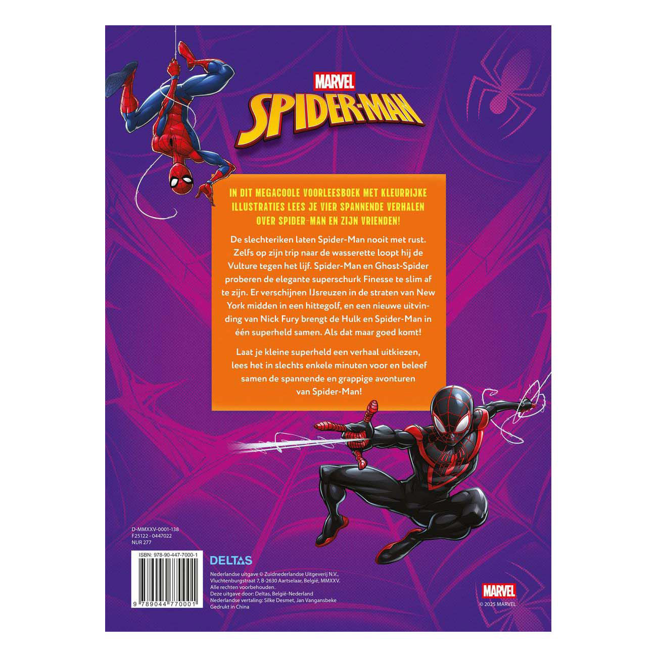 Marvel Spider-Man Mon livre d'histoires super cool