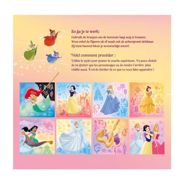 Disney Kraskaarten Princess