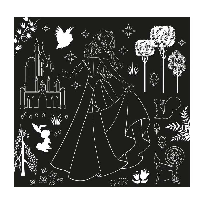 Disney Kraskaarten Princess