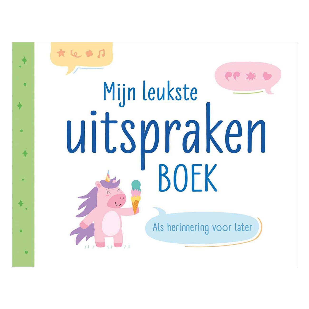 Mijn Leukste Uitspraken Boek (Groen)
