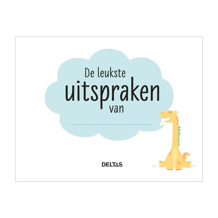 Mijn Leukste Uitspraken Boek (Oranje)