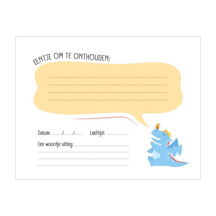 Mijn Leukste Uitspraken Boek (Oranje)