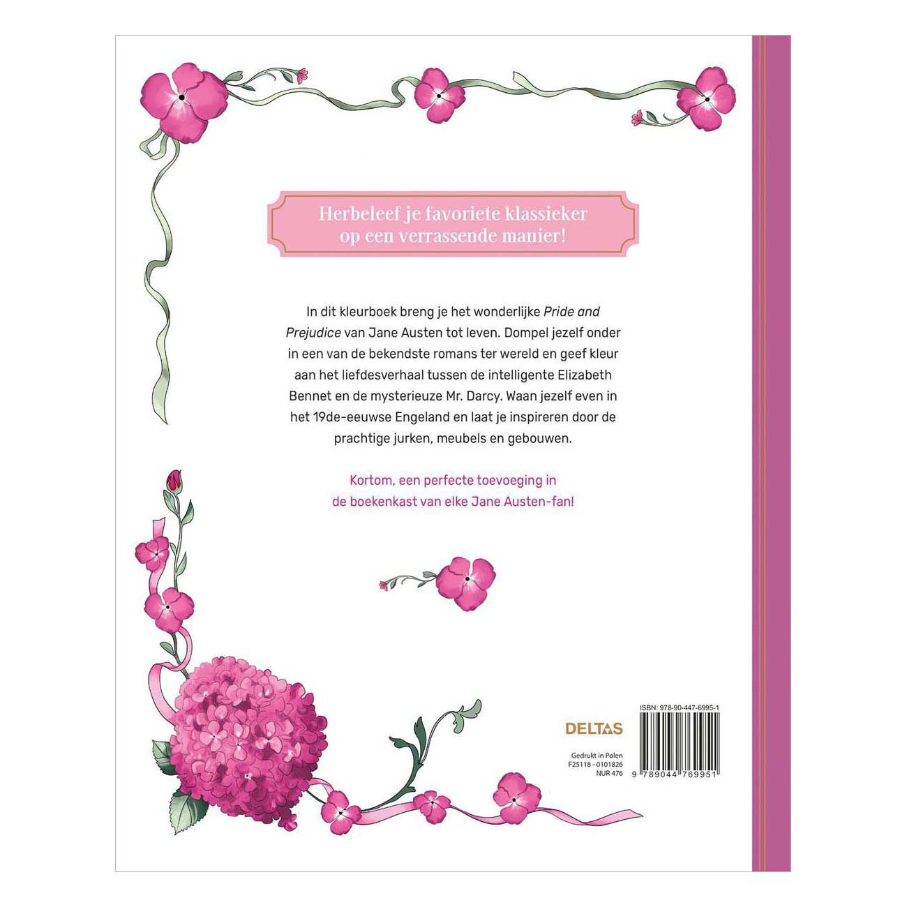 Pride & Prejudice Kleurboek Voor Volwassenen